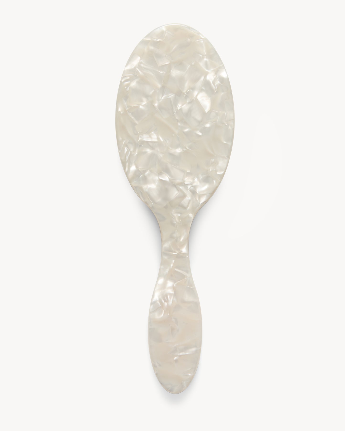 Grande Detangling Hair Brush in White Shell