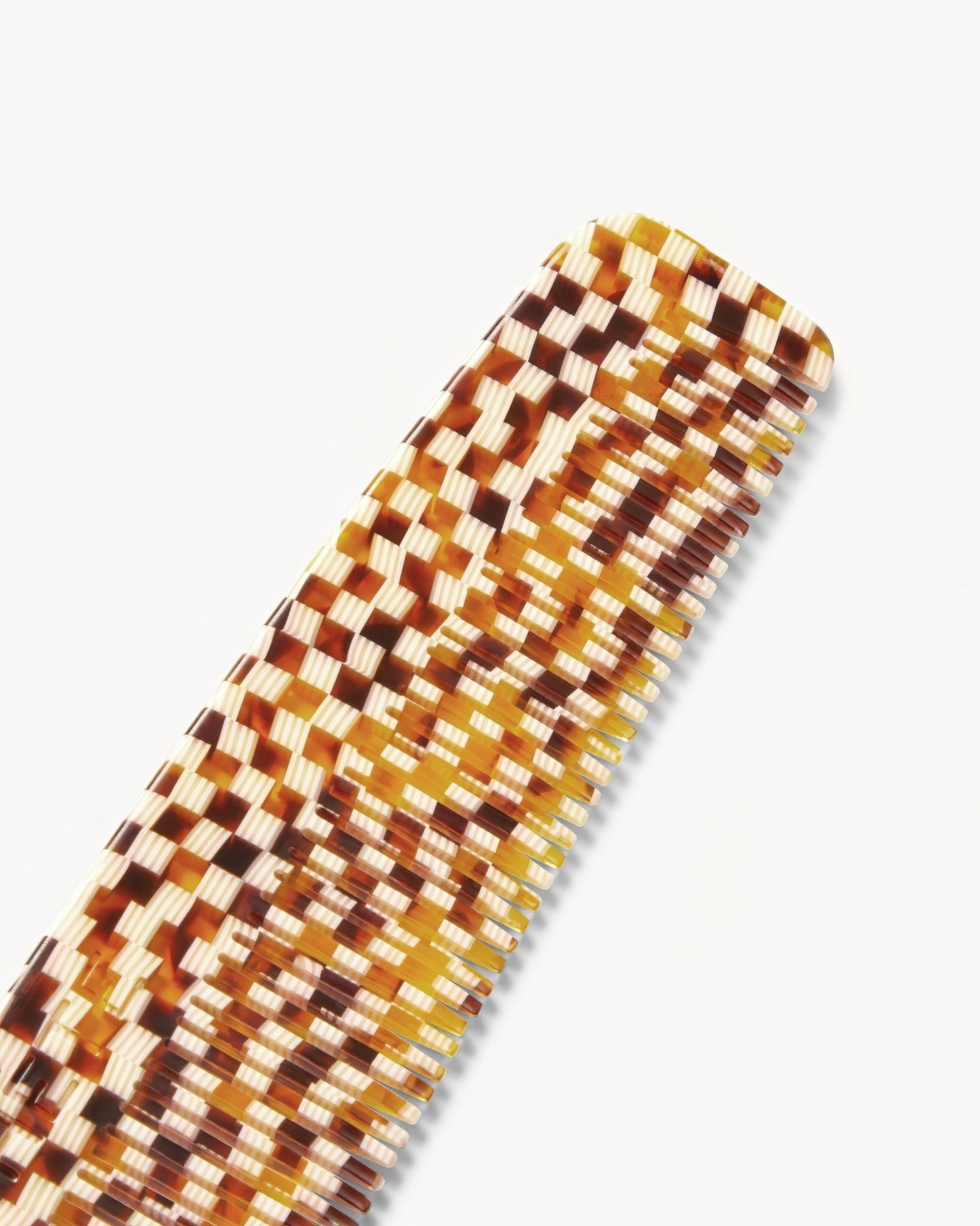 MACHETE No. 1 Comb in Tortoise Checker
