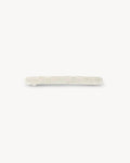 Slim Paris Barrette in Opalite Shell Checker