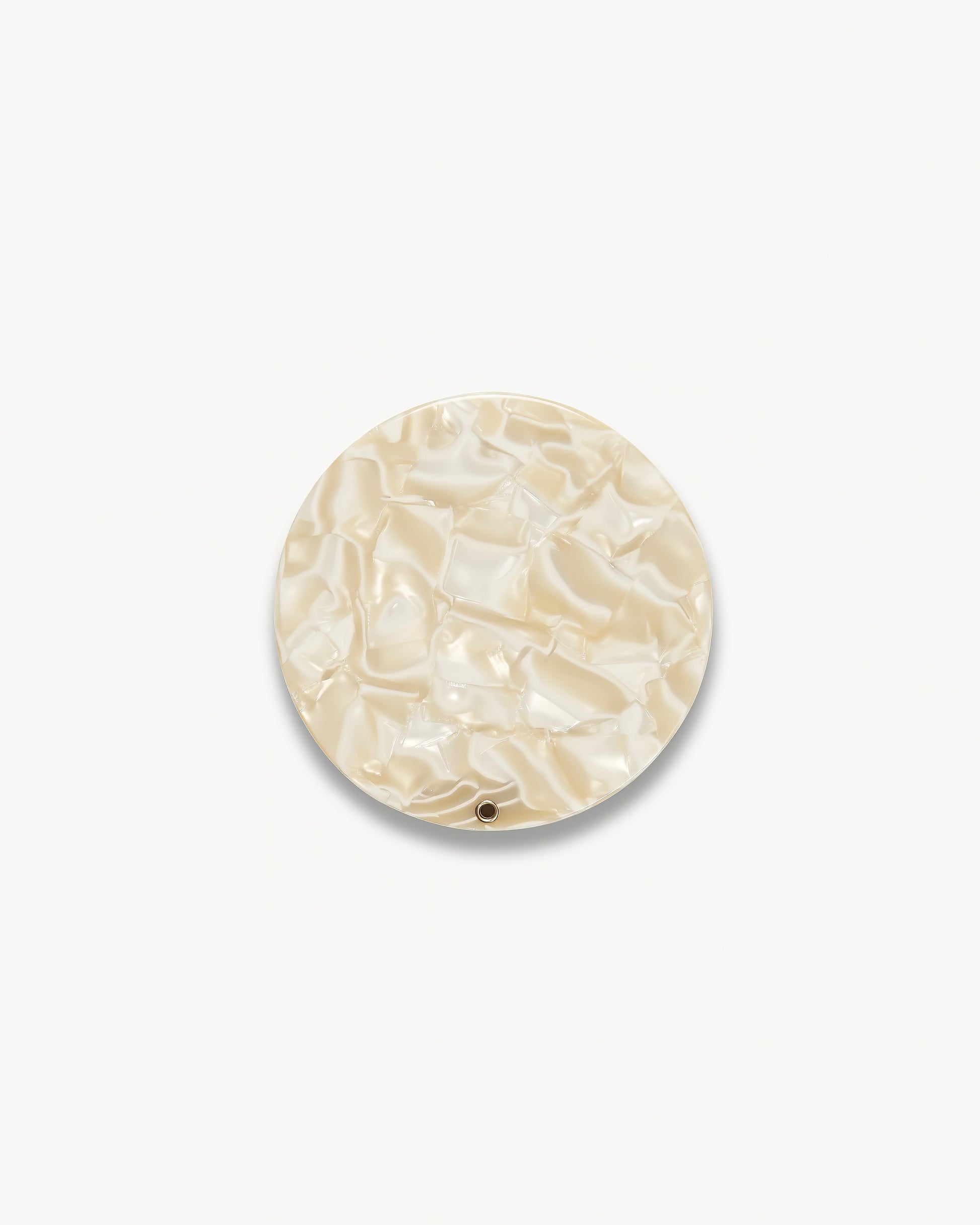 MACHETE Circle Mirror in Ivory
