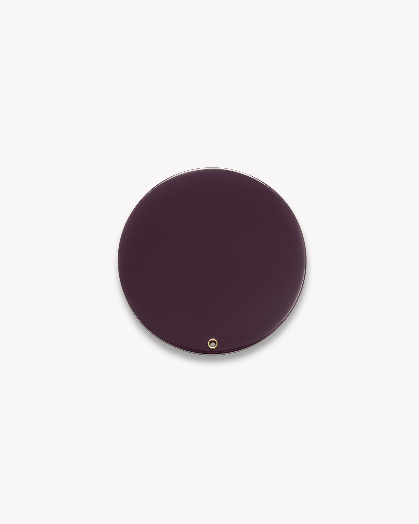 Circle Mirror in Royal Peony