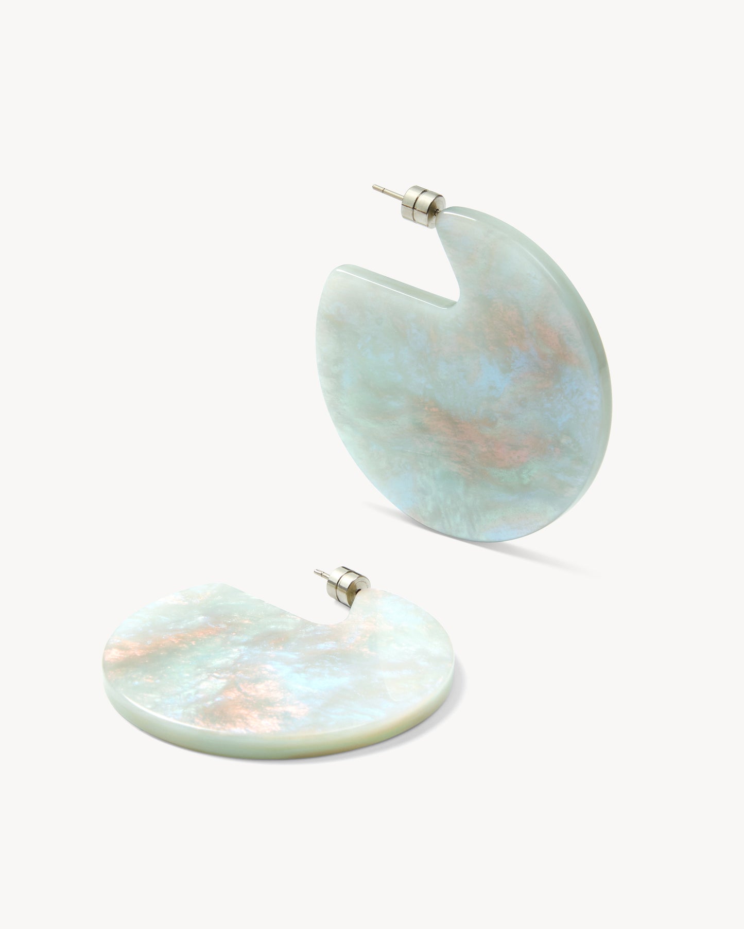 Clare Earrings in Astral Mint