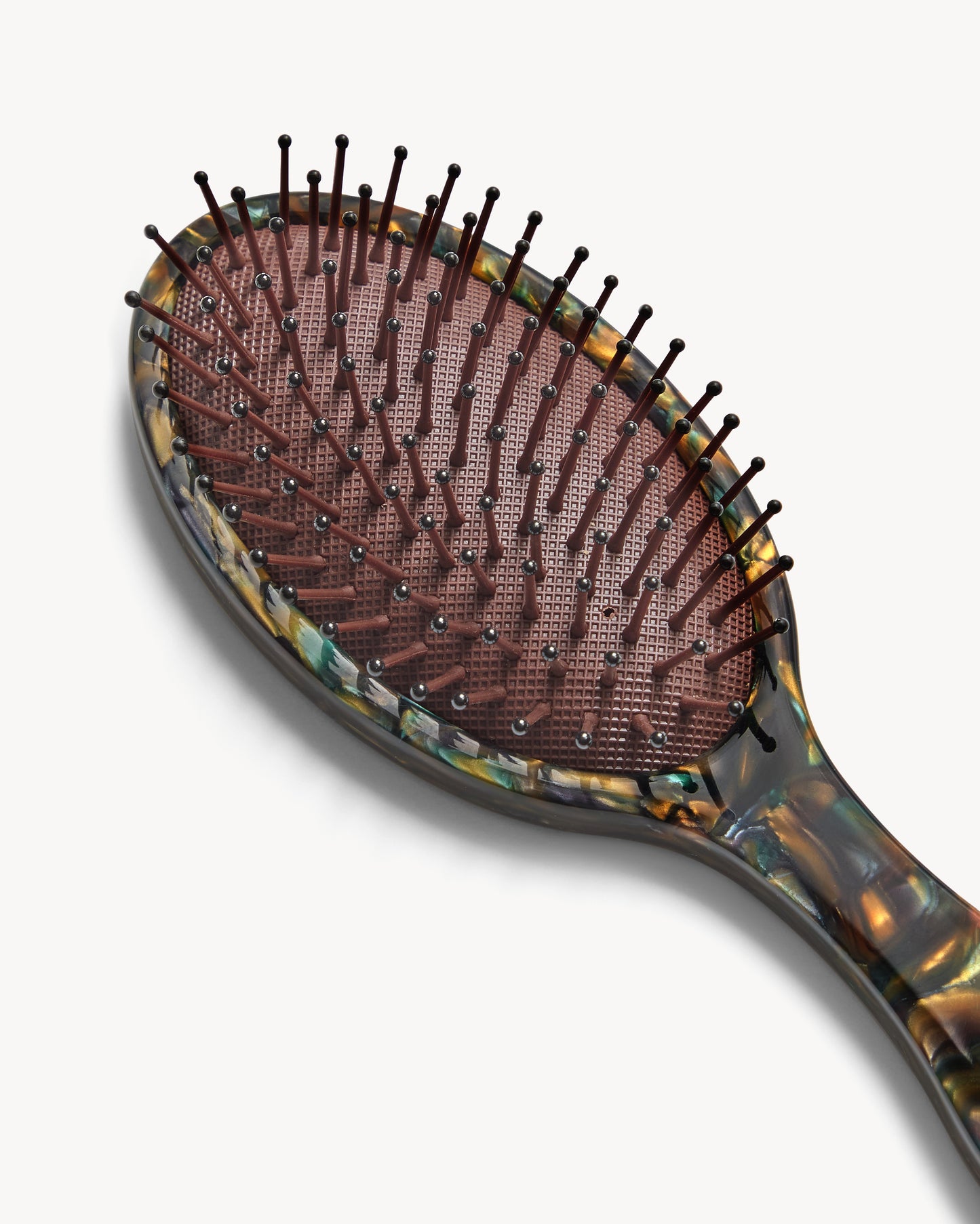 Everyday Detangling Hair Brush in Green Tortoise