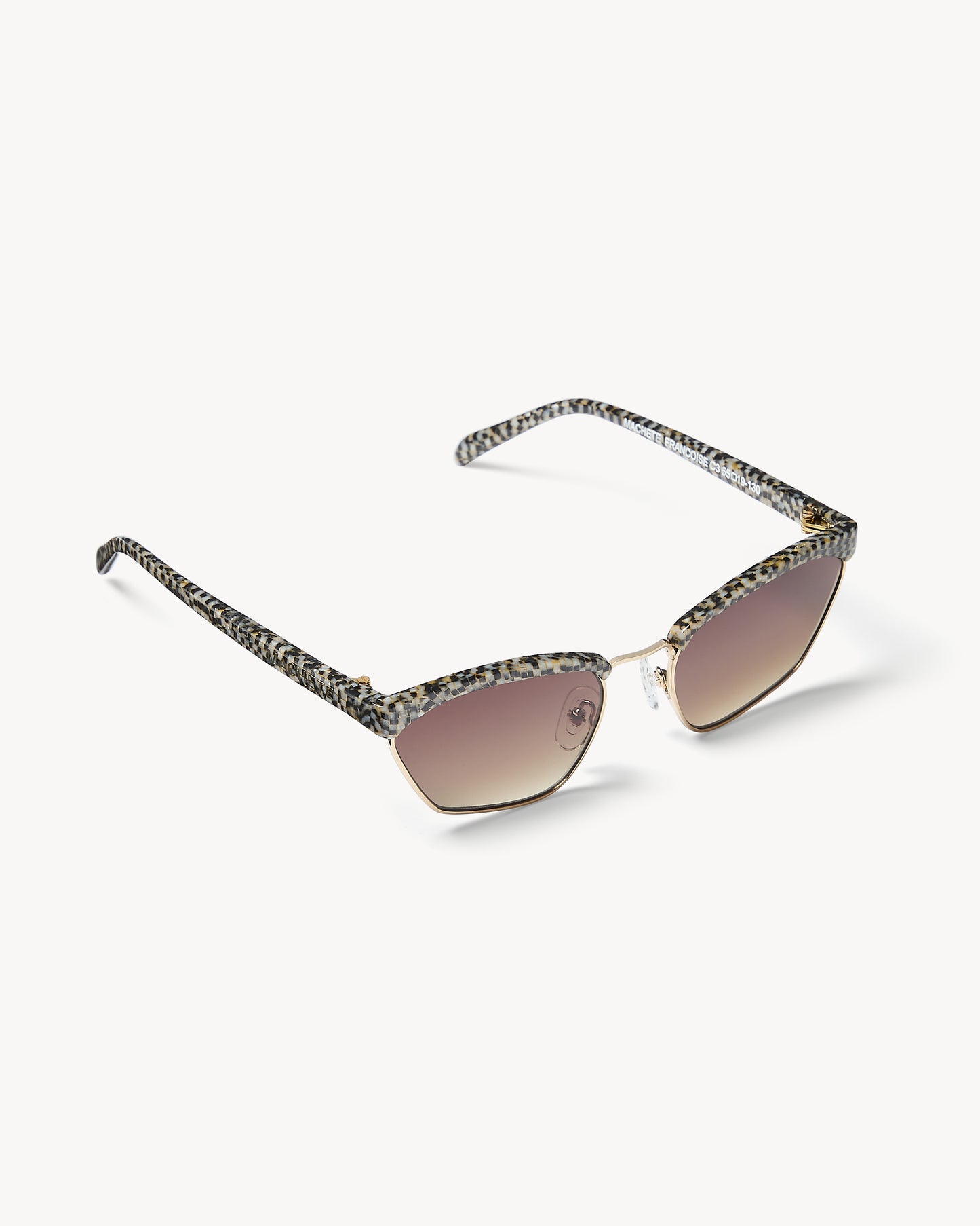 Francoise Sunglasses in Perle Noir