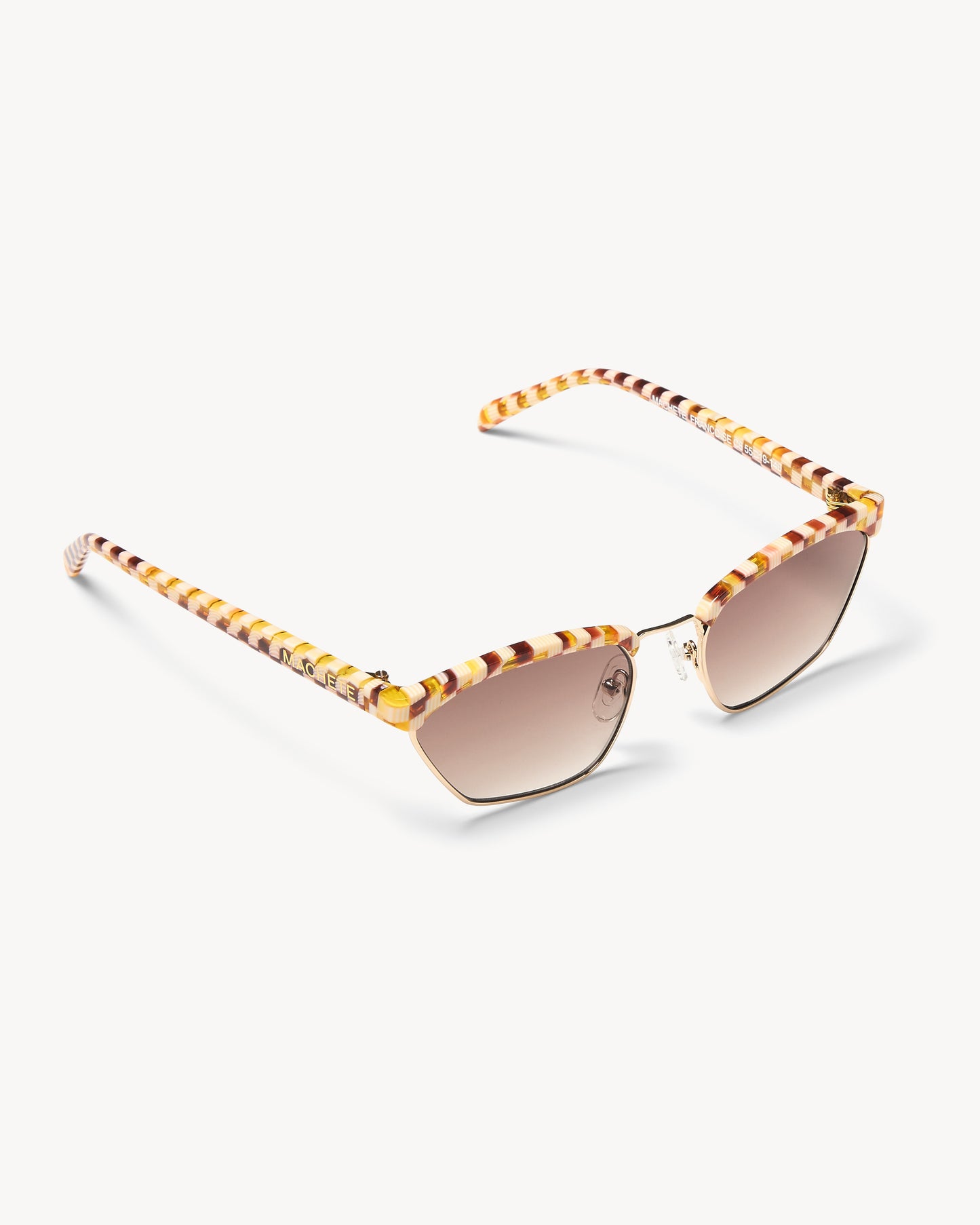 Francoise Sunglasses in Tortoise Checker
