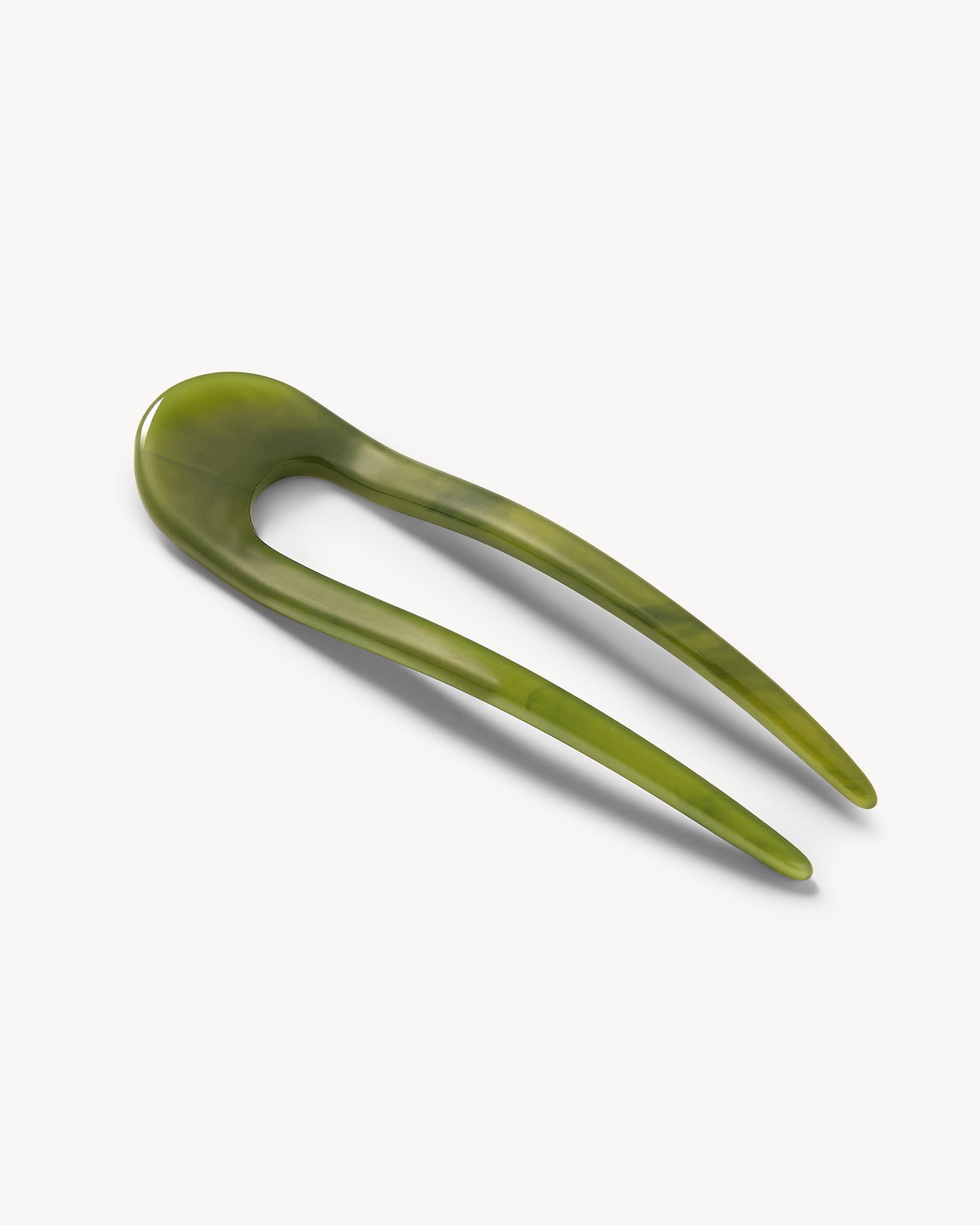 French Hair Pin in Algae