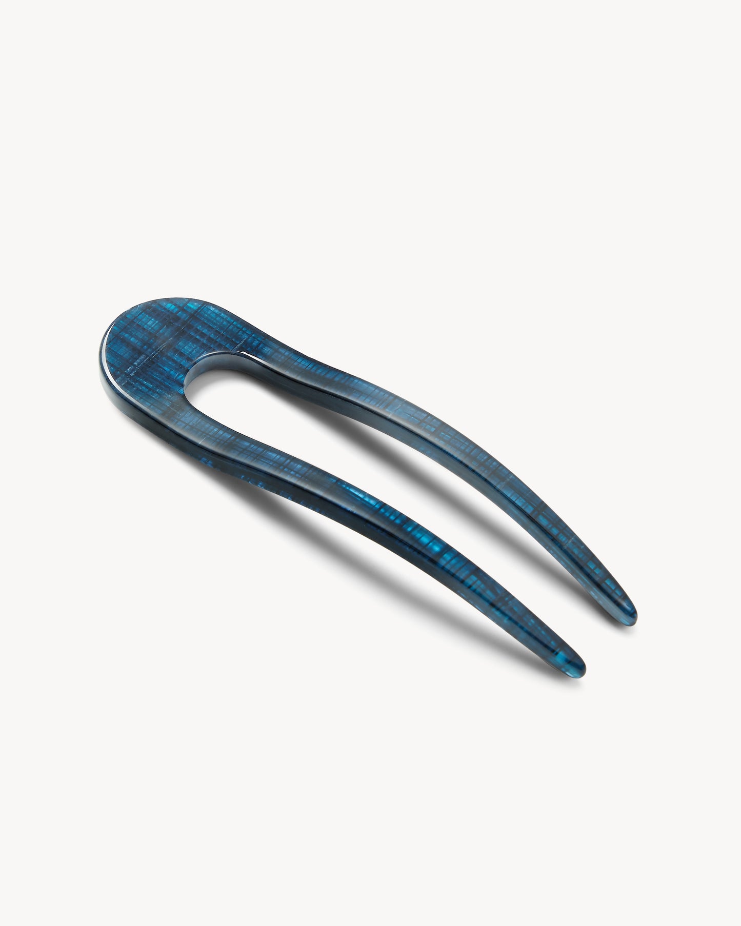 French Hair Pin in Chambray