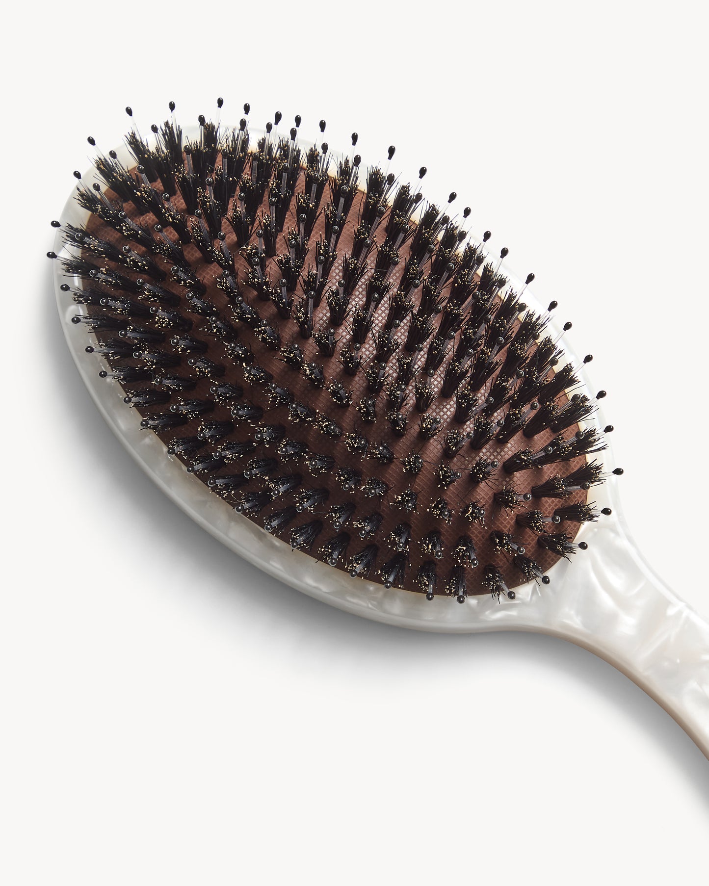 Grande Hair Brush in White Shell