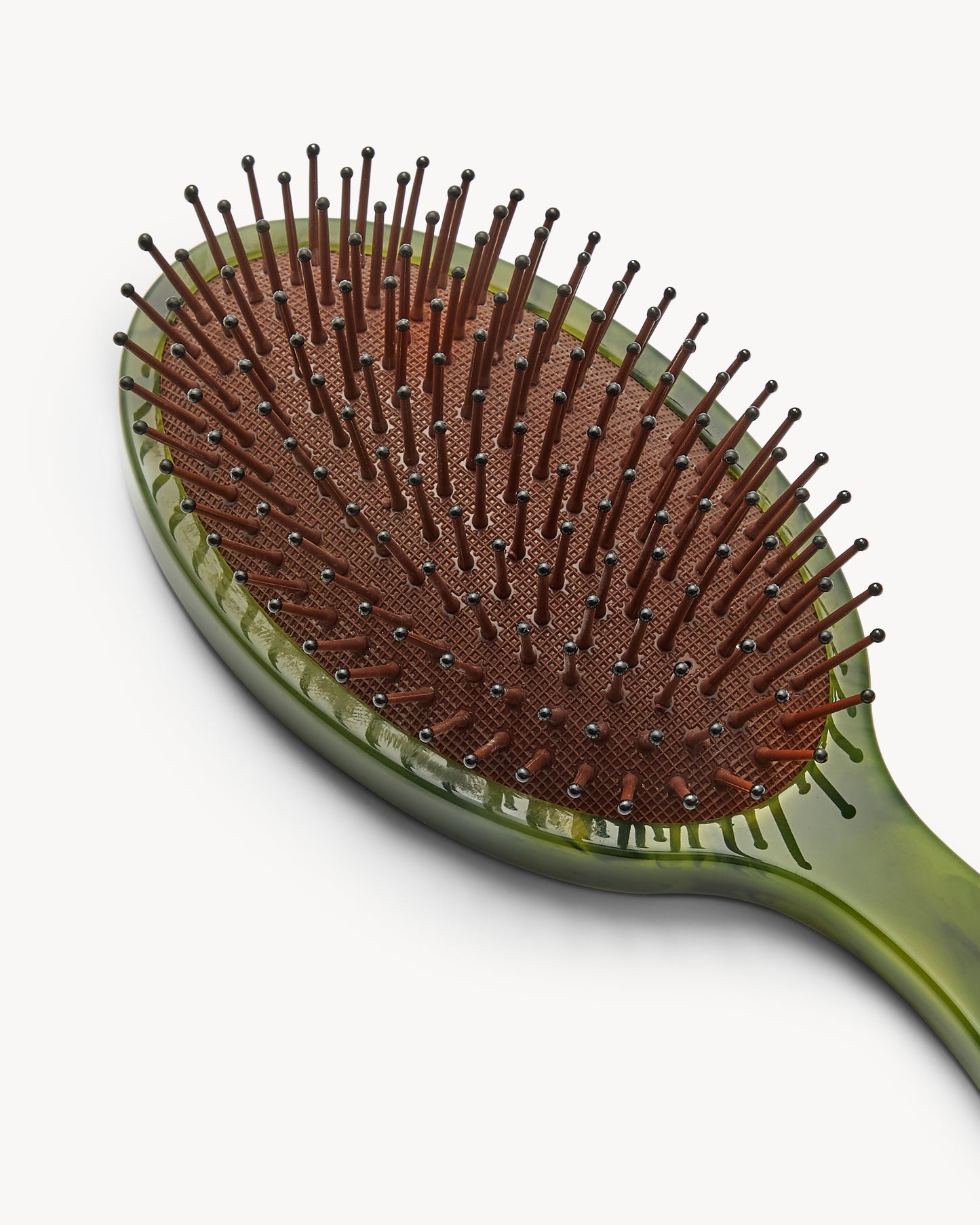 Grande Detangling Hair Brush in Algae