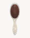 Grande Detangling Hair Brush in White Shell