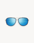 Grover Sunglasses in Silver Blue