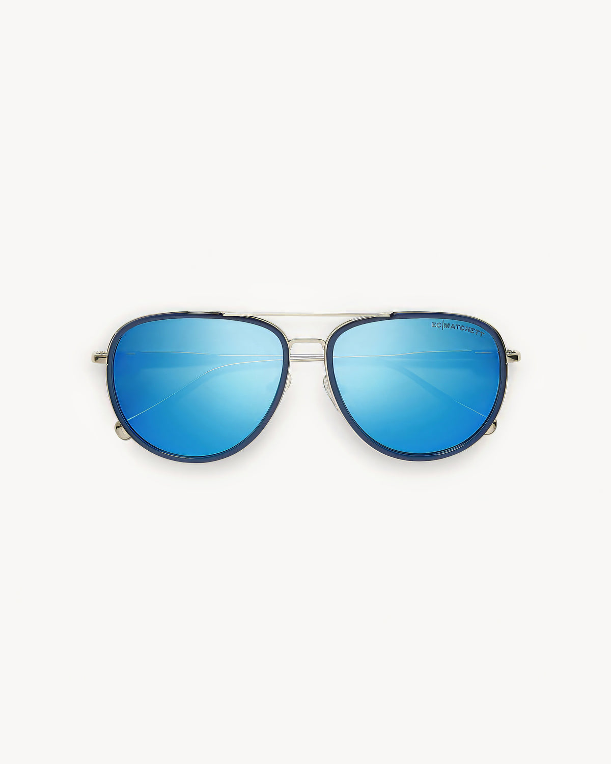 Grover Sunglasses in Silver Blue