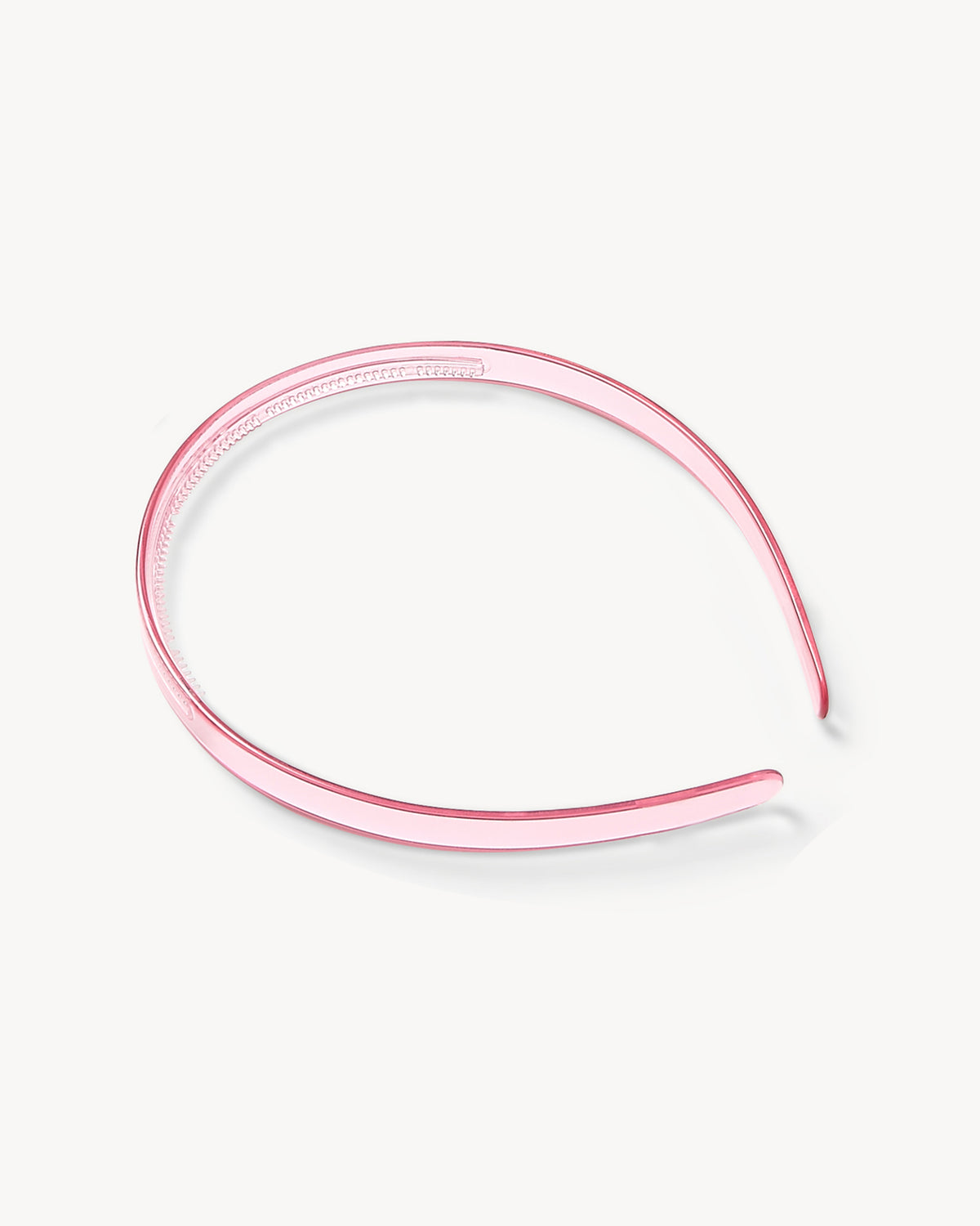 Ultralight Thin Headband in Clear Rose