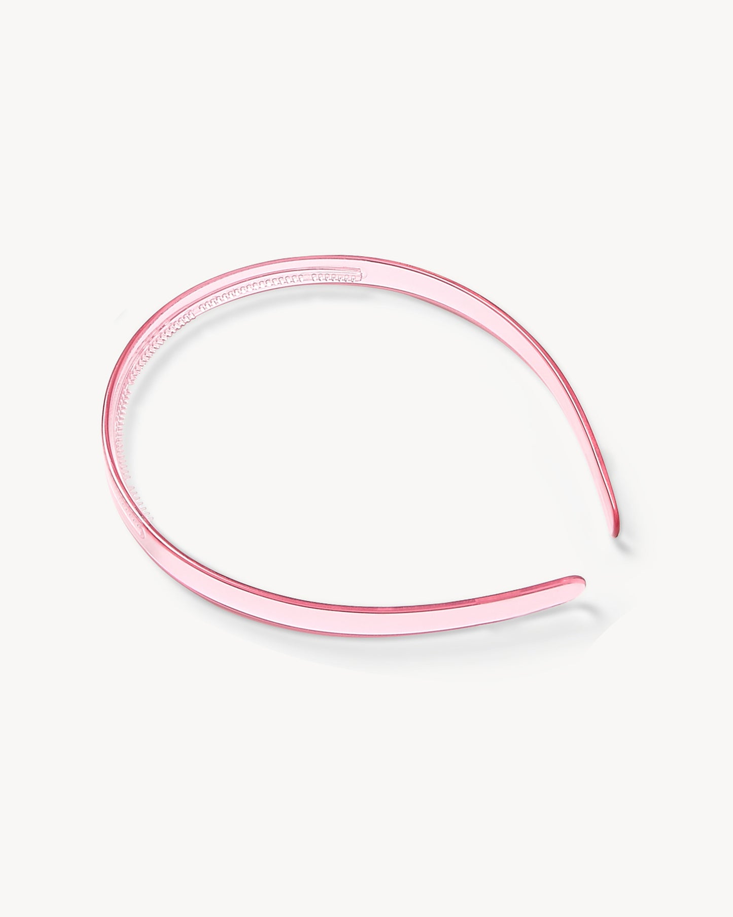 Ultralight Thin Headband in Clear Rose