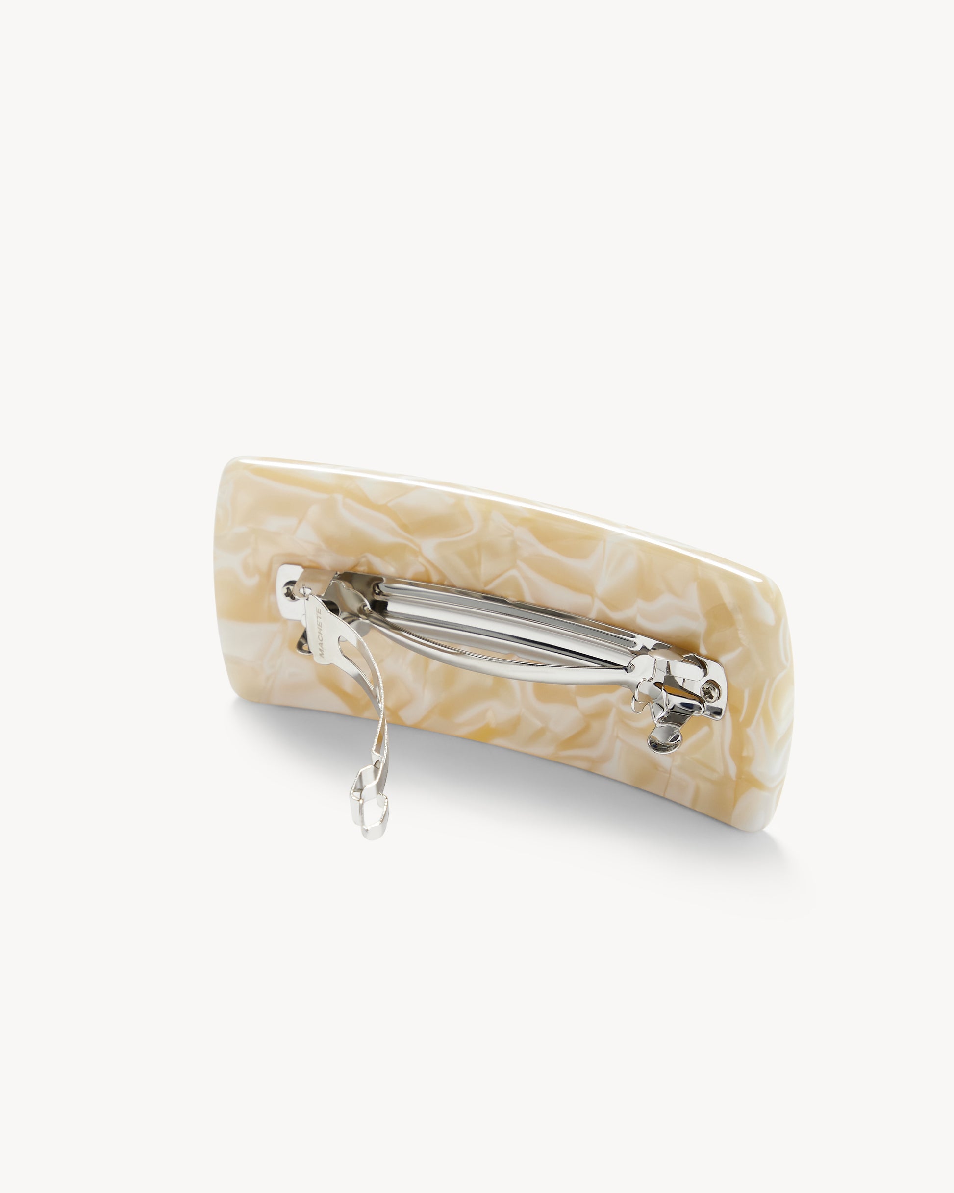MACHETE Jumbo Box Barrette Ivory