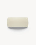 Jumbo Box Barrette in Milk Glass Matte