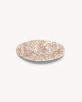 Jumbo Oval Barrette in Peach Shell