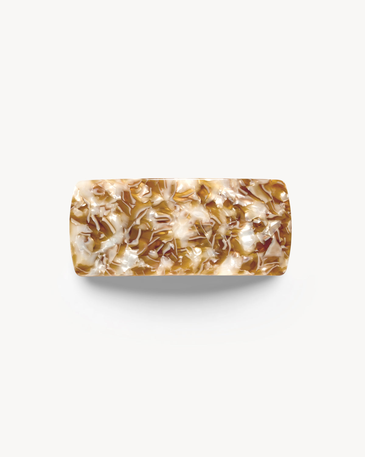 Jumbo Box Barrette in Baja Tortoise