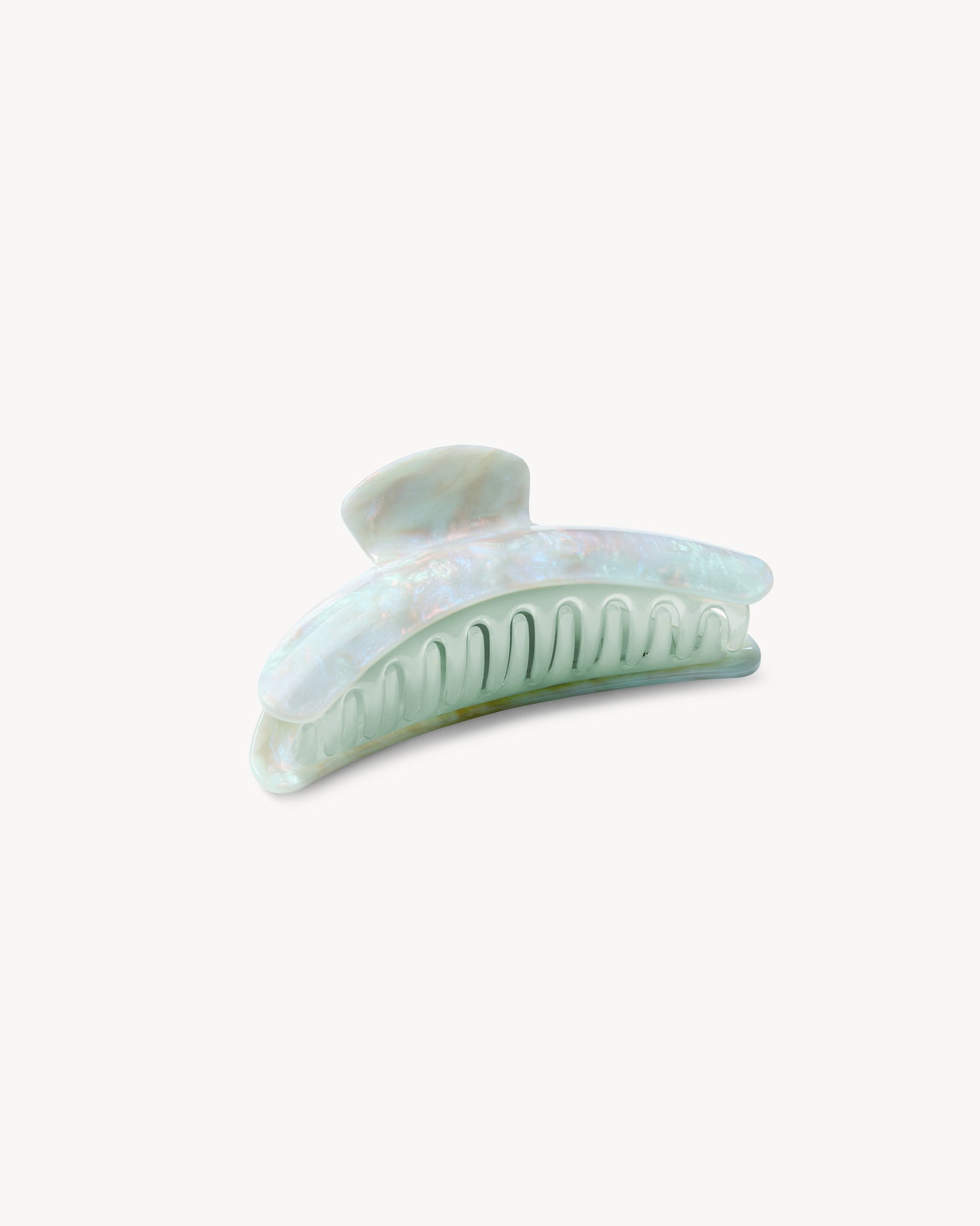 Jumbo Heirloom Claw in Astral Mint