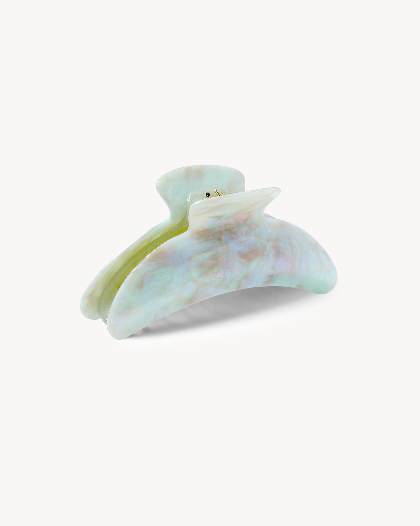 Jumbo Heirloom Claw in Astral Mint