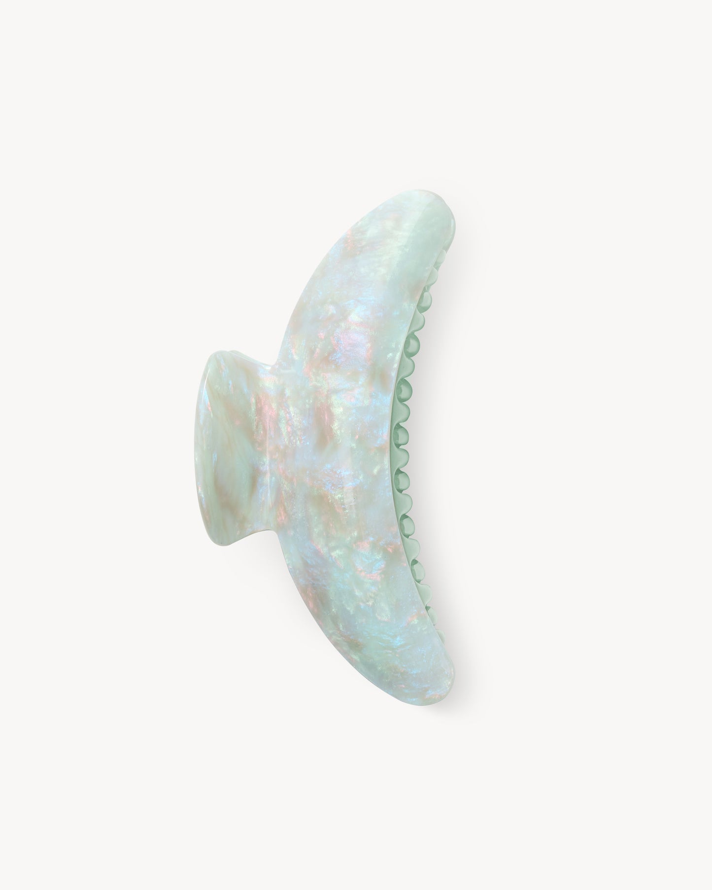 Jumbo Heirloom Claw in Astral Mint