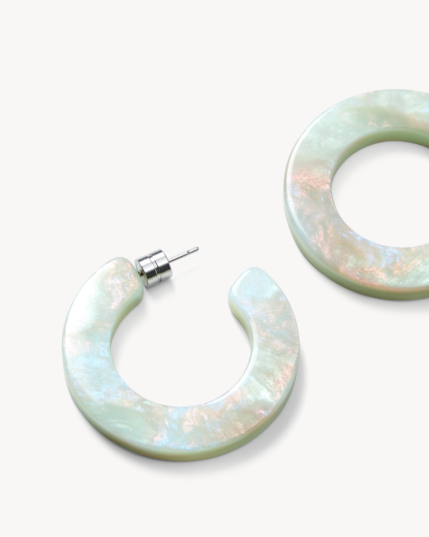 Kate Hoops in Astral Mint