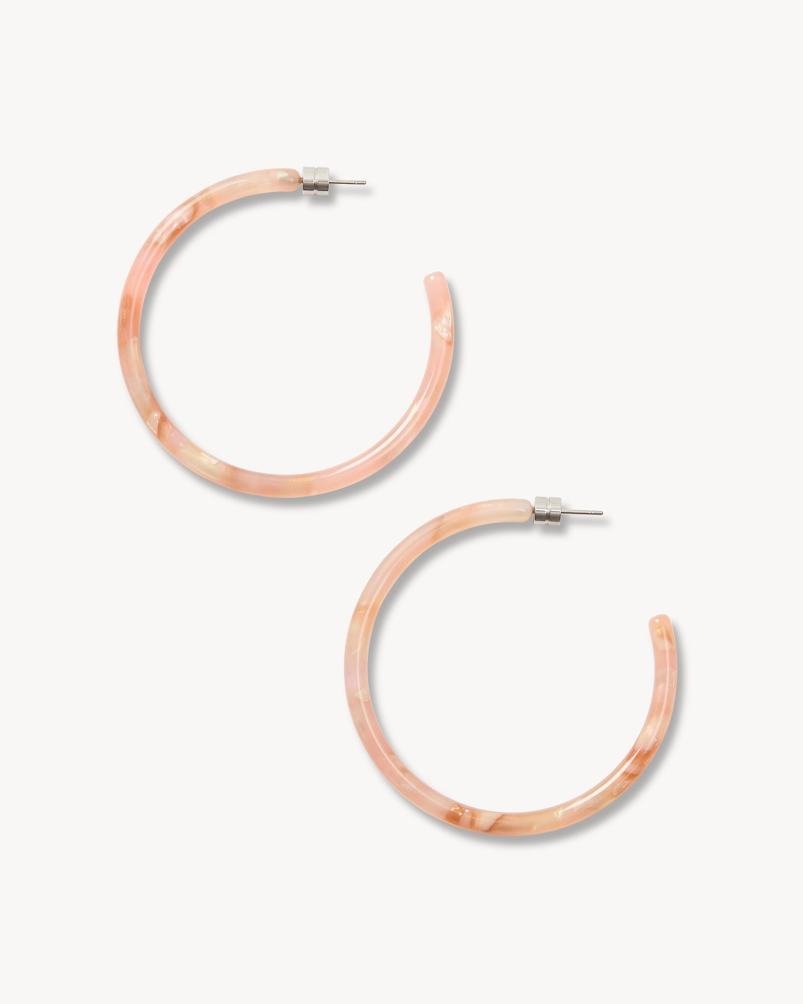 Large Hoops in Blossom