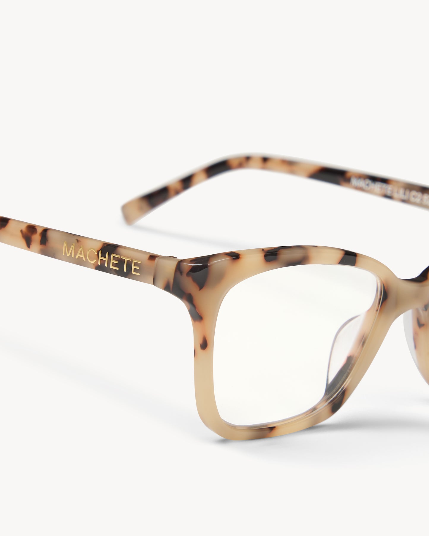 Lili Glasses in Blonde Tortoise