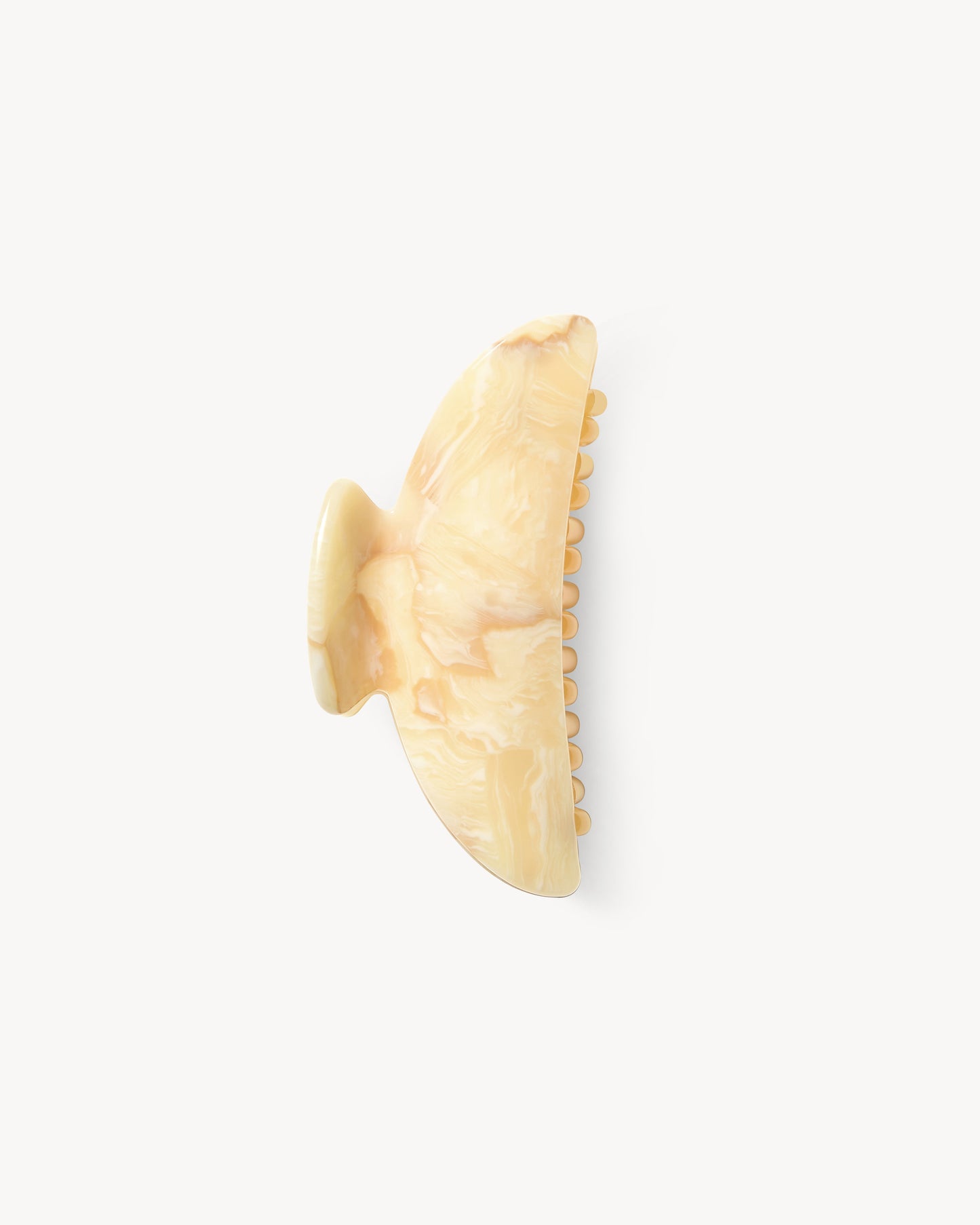 Midi Heirloom Claw in Crème