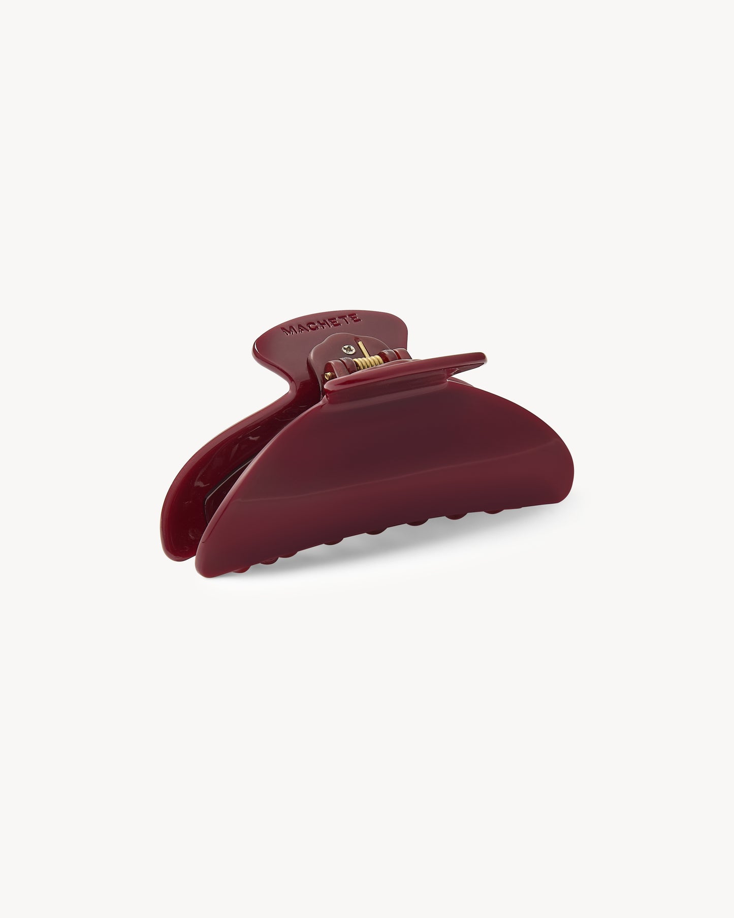Midi Heirloom Claw in Oxblood