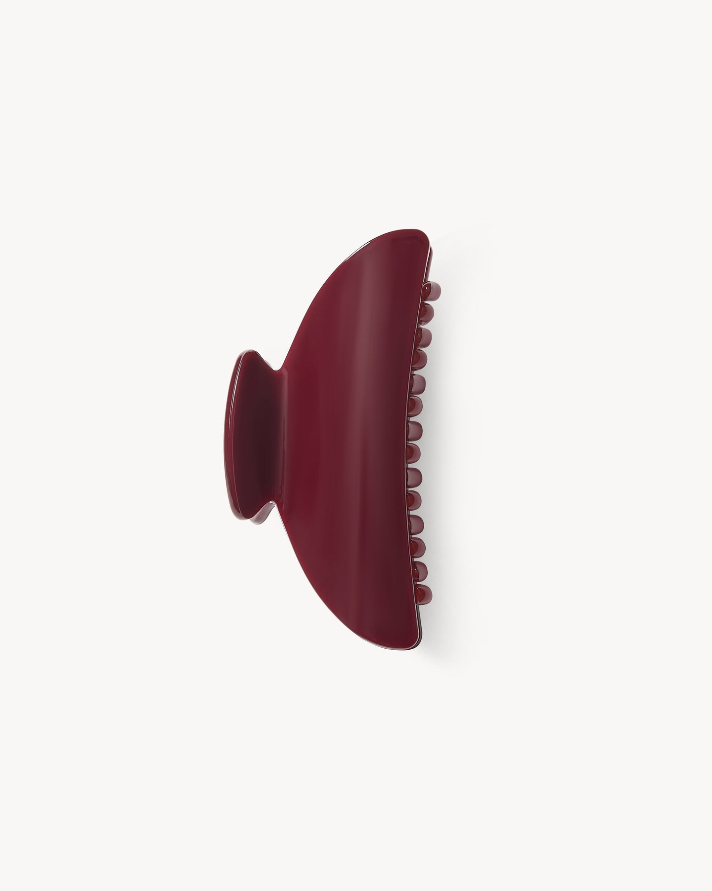 Midi Heirloom Claw in Oxblood