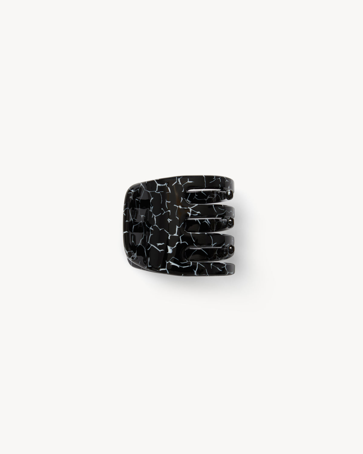 Mini Claw in Black Marble