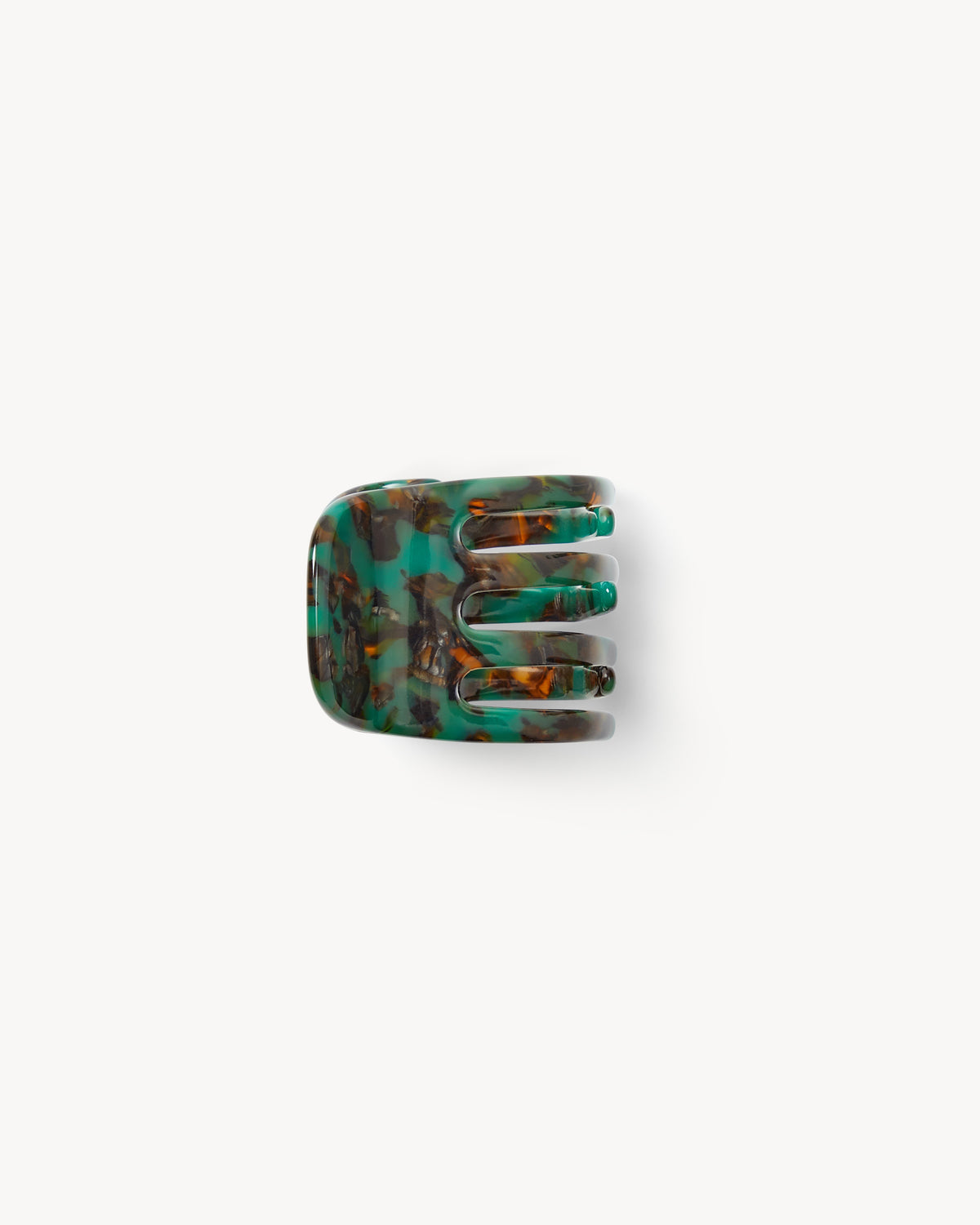 Mini Claw in Black & Green