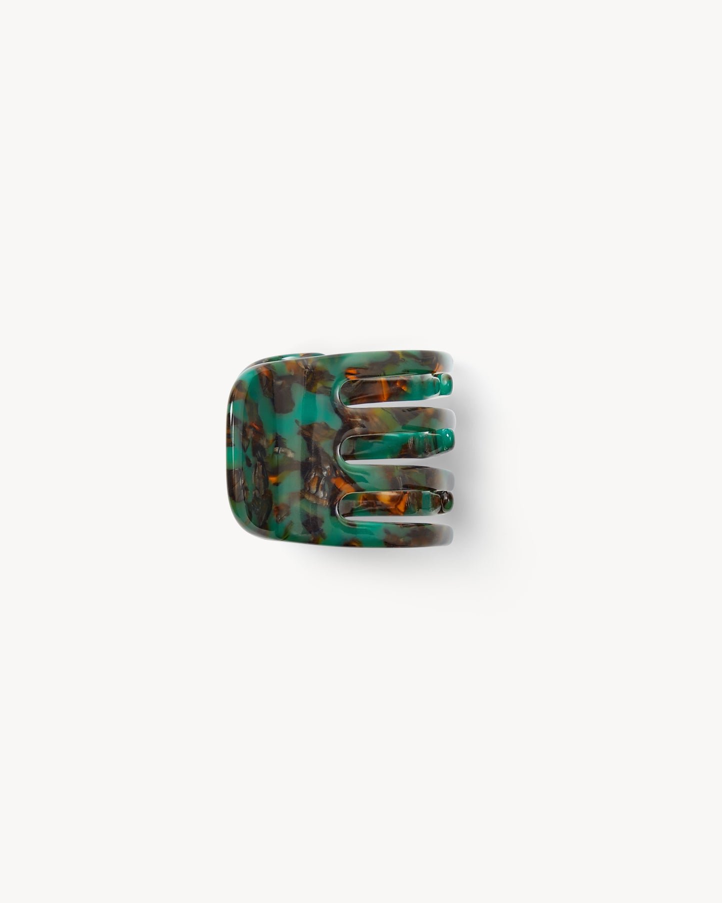 Mini Claw in Black & Green