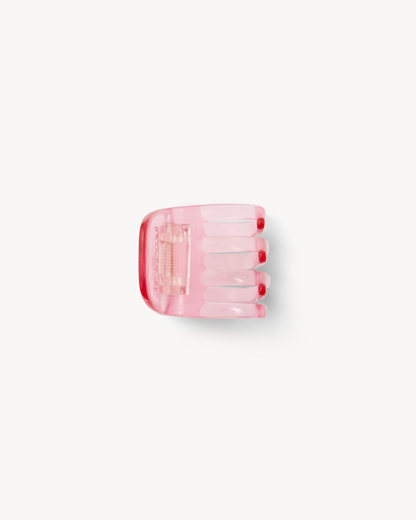 Mini Claw in Clear Rose