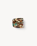 Mini Claw in Teal Tortoise