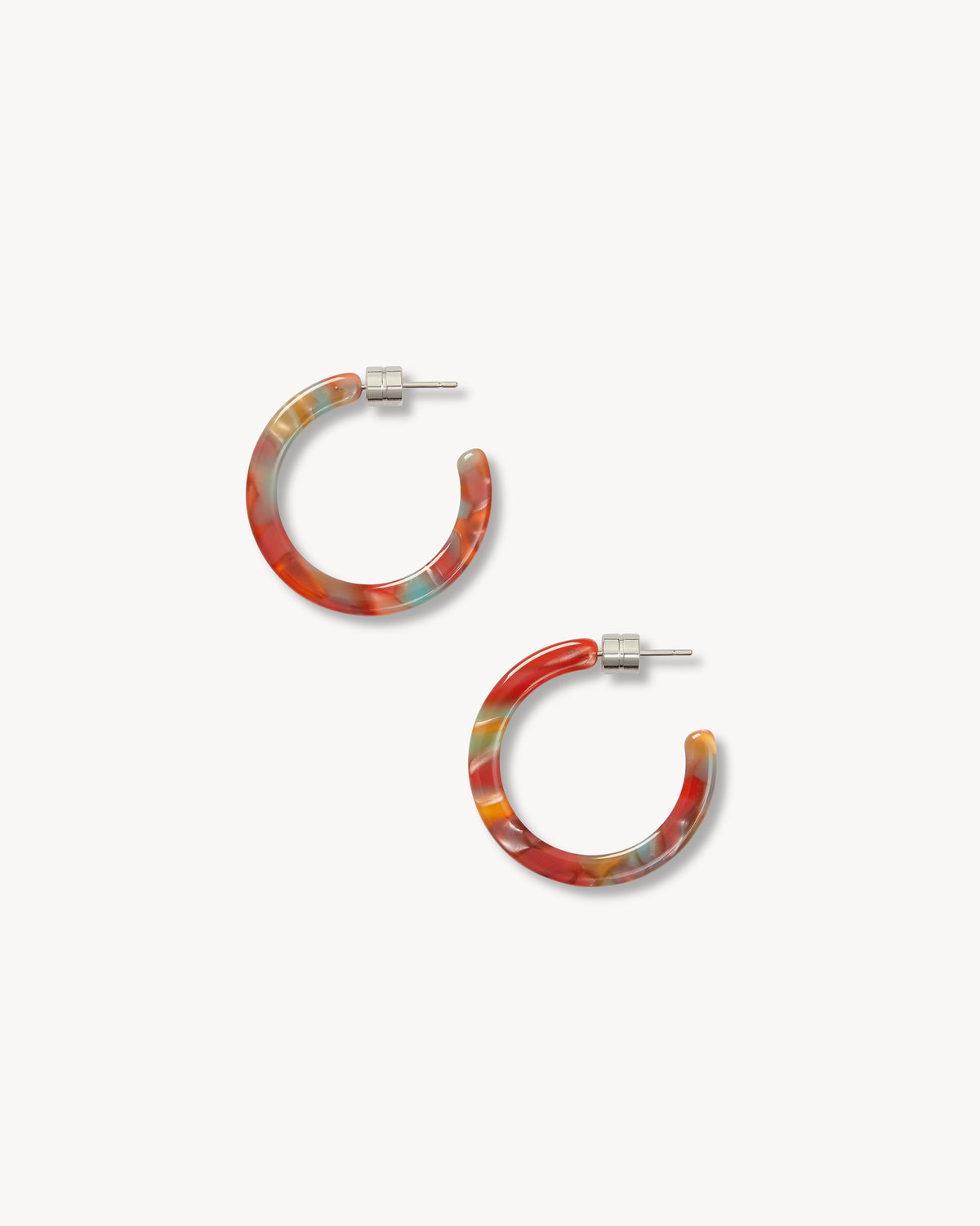 Mini Hoops in Mulberry