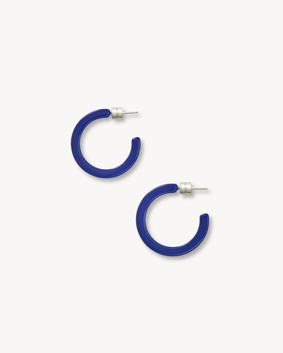 Mini Hoops in Navy