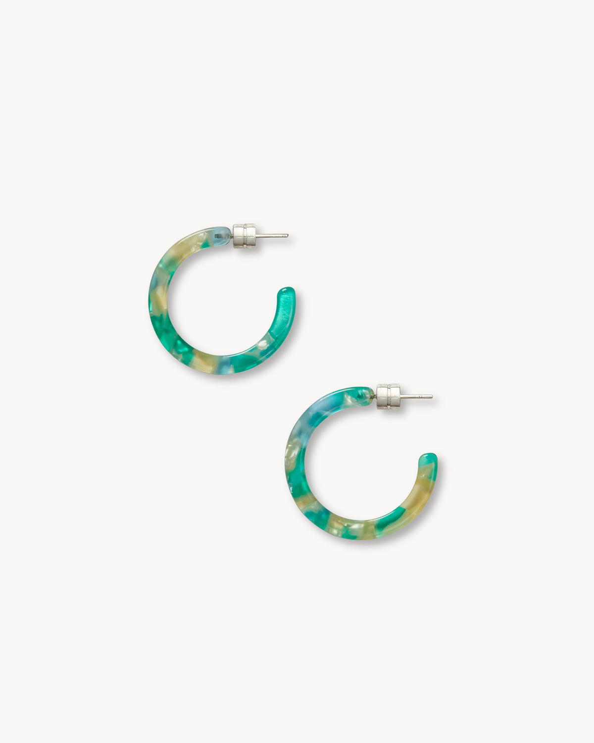 Mini Hoops in Moss