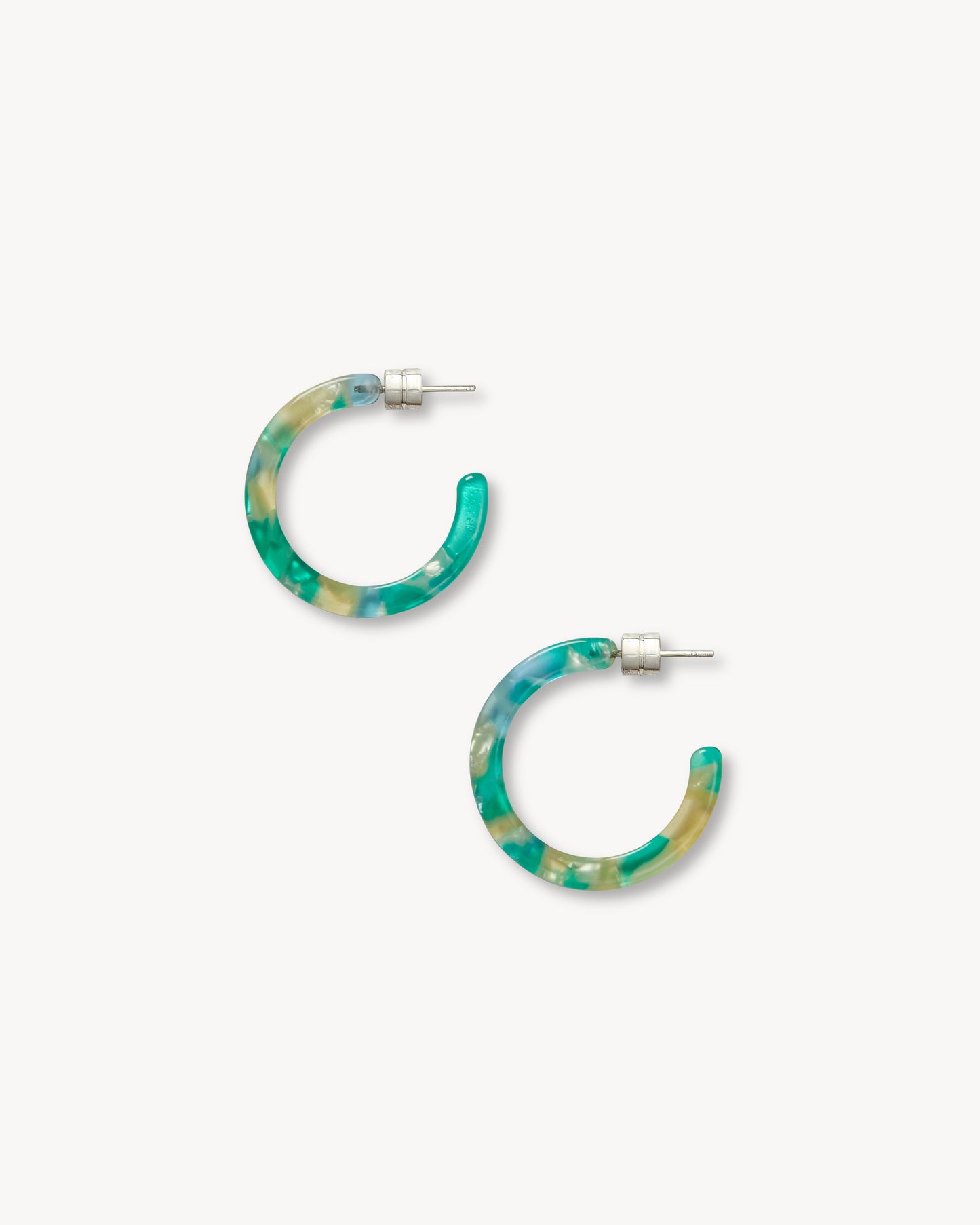 Mini Hoops in Moss