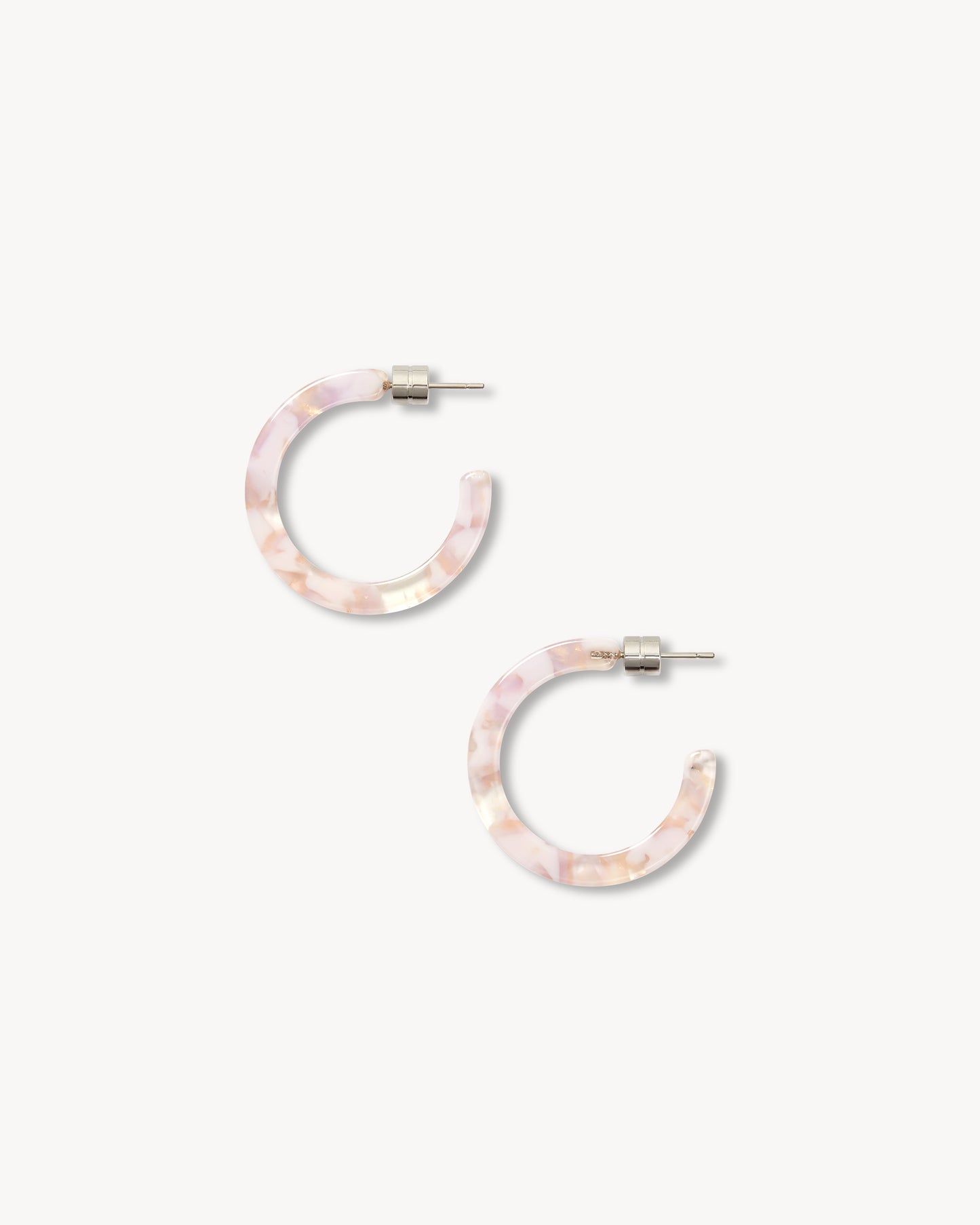 Mini Hoops in Pinkette