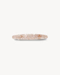 No. 1 Heirloom Barrette in Peach Shell