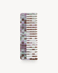 No. 2 Comb in Brown Shell Checker