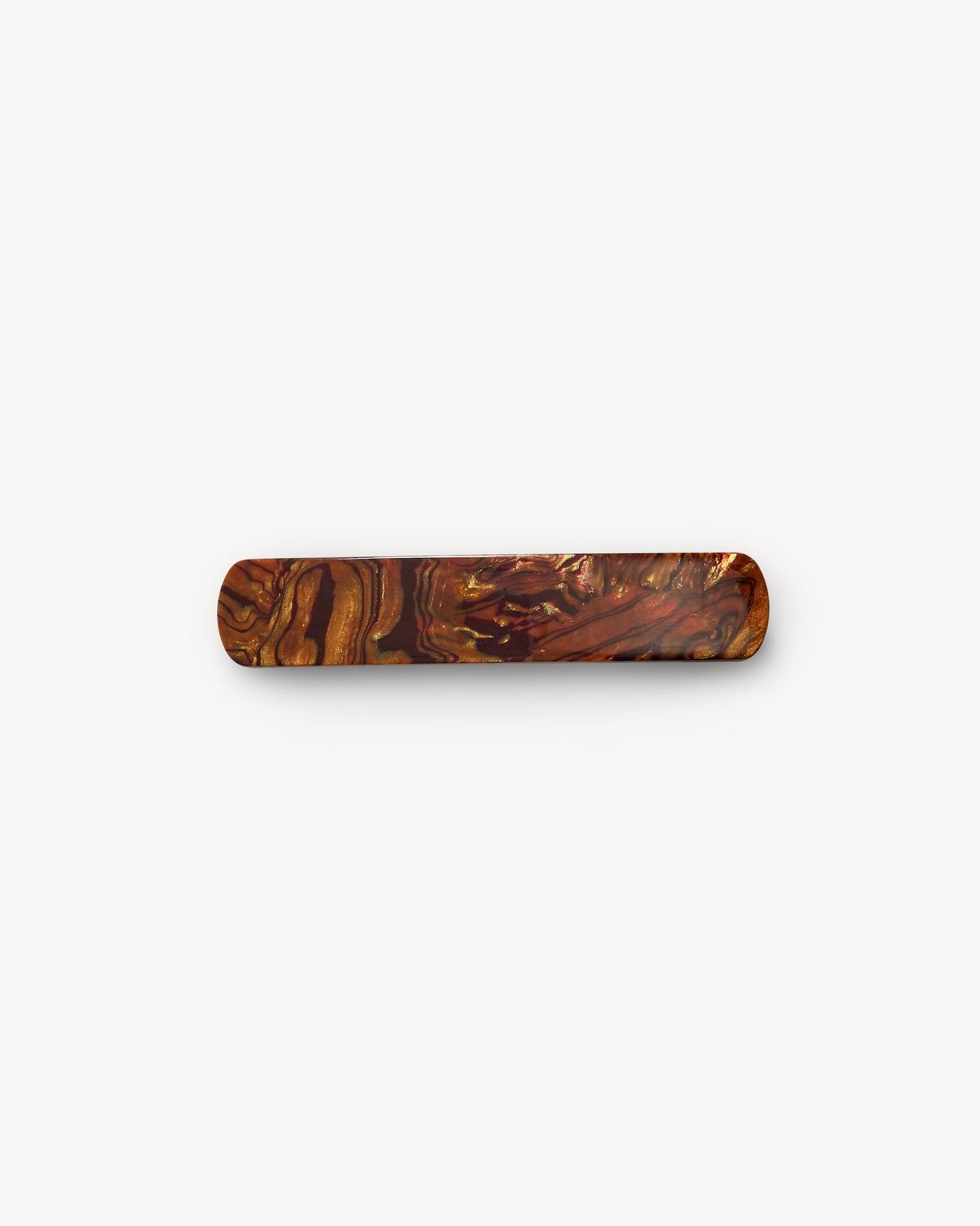 No. 3 Heirloom Barrette in Bronze