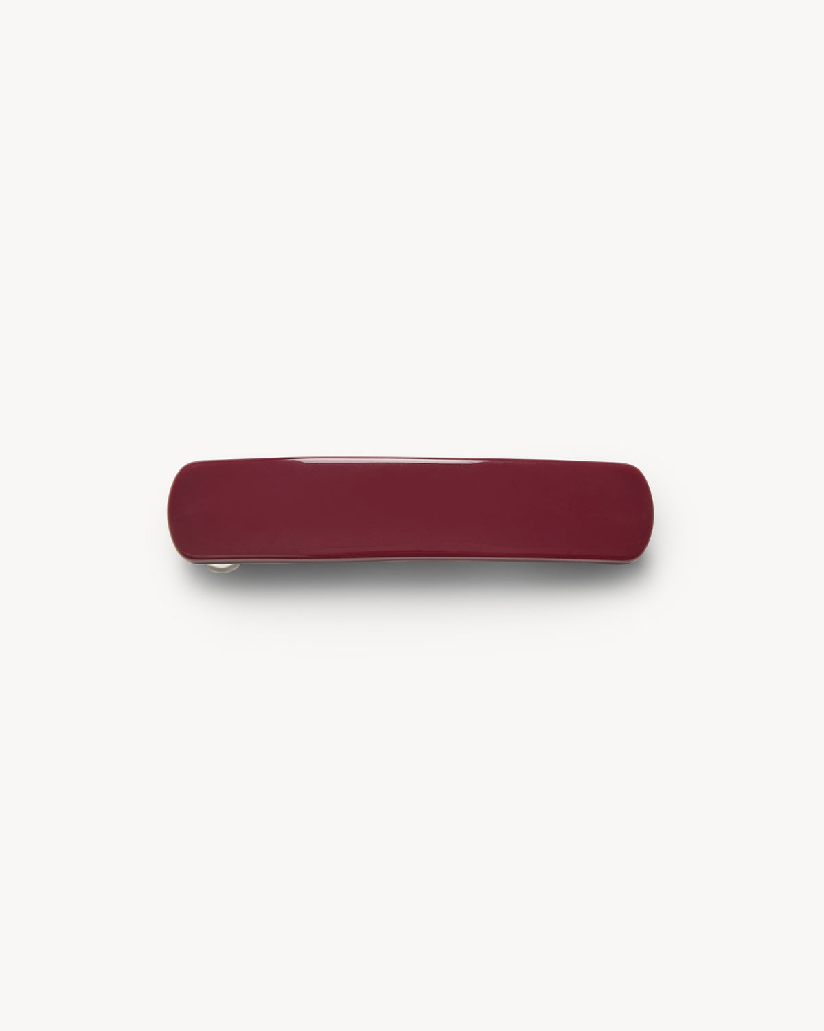 No. 3 Heirloom Barrette in Oxblood