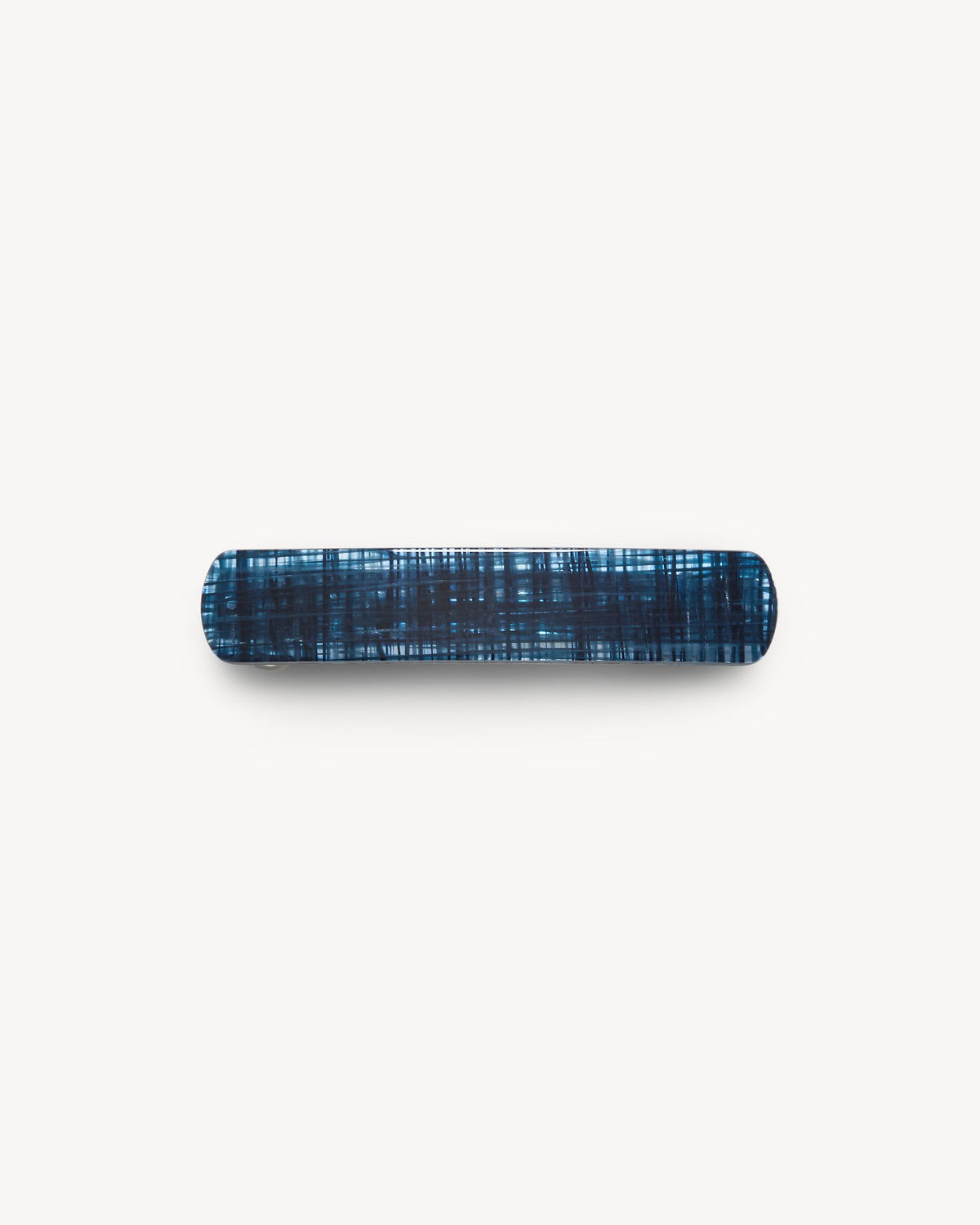 No. 3 Heirloom Barrette in Chambray