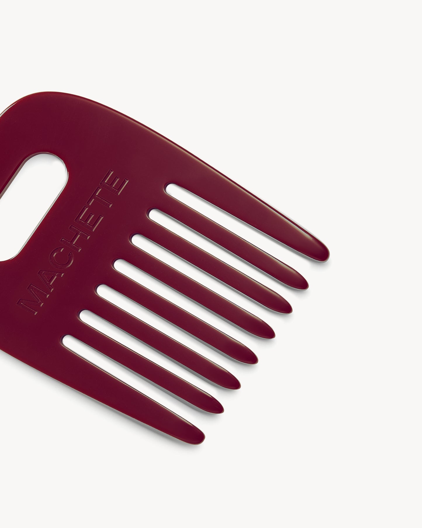 No. 4 Comb in Oxblood