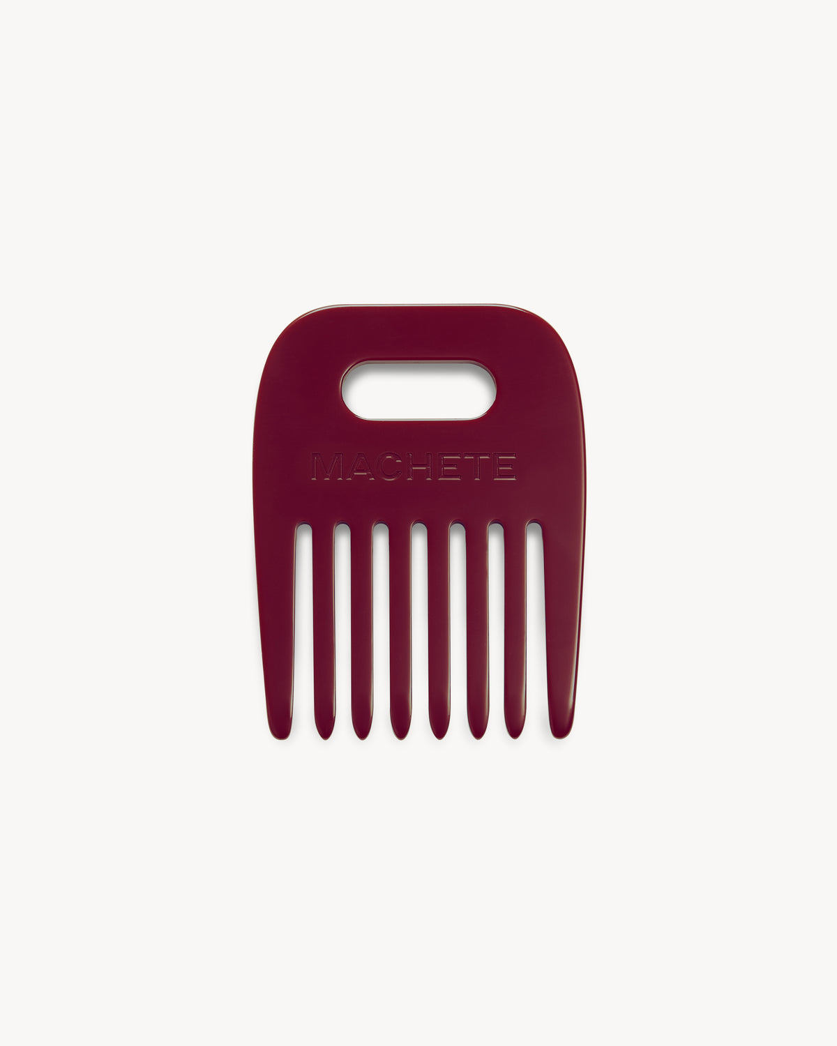 No. 4 Comb in Oxblood