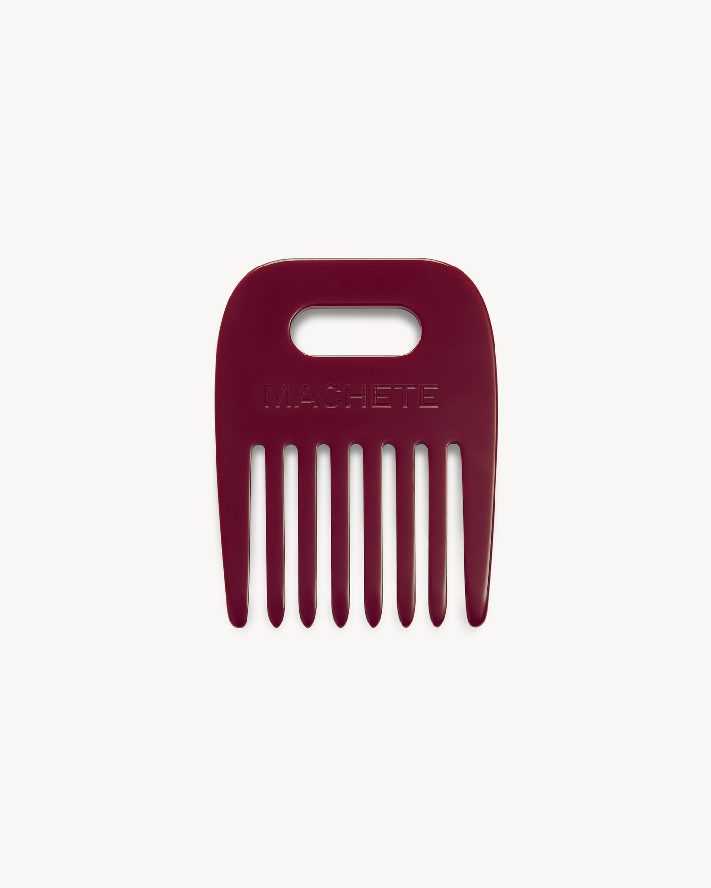 No. 4 Comb in Oxblood