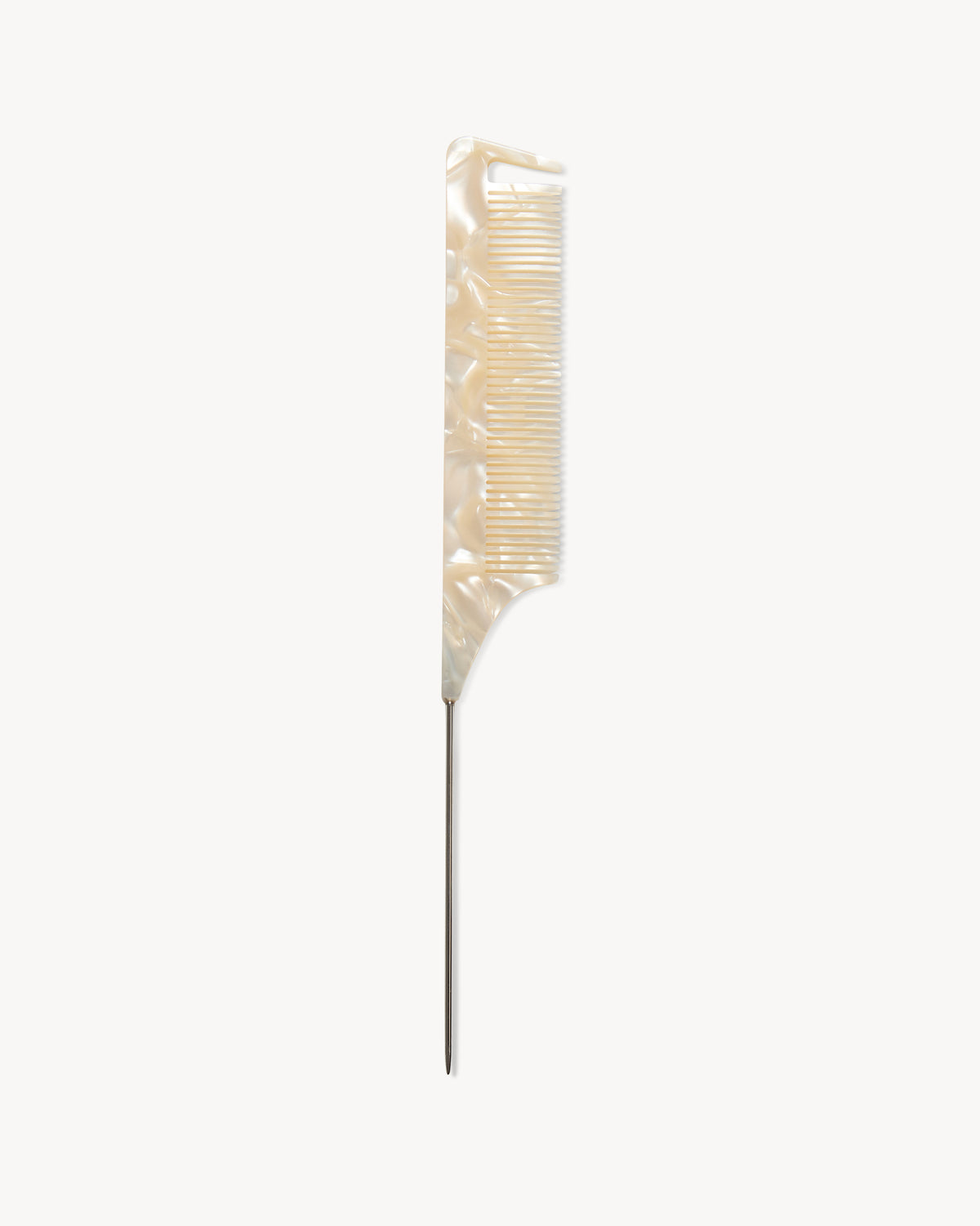 No. 5 Comb in White Shell